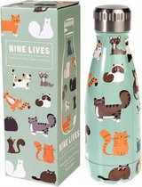 Drinking bottle - nine lives - RVS thermosfles - Rex London