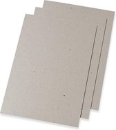 Carton gris - feuilles intercalaires A4 épaisseur 1,0 mm par 200 pièces