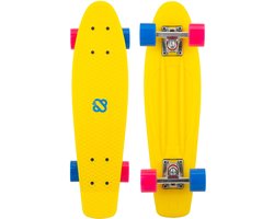 Nijdam FlipGrip Skateboard - Boulevard Trickster - Geel