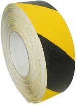 TD47 Antislip tape 50mm x 18,3m Zwart/Geel