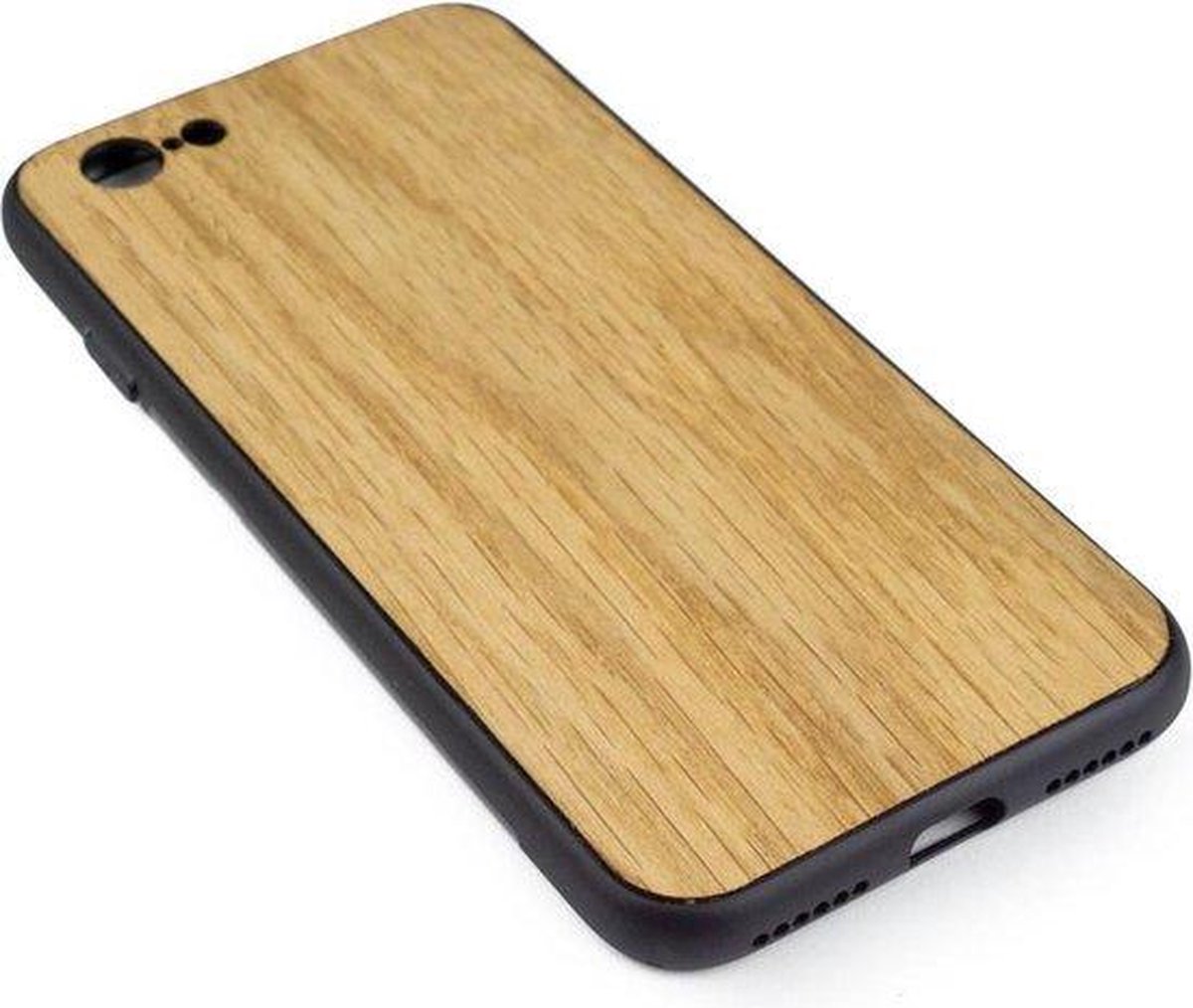 Leren Telefoonhoesje iPhone 12 MINI – Bumper case - Chocolade Bruin