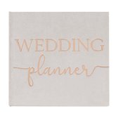 Weddingplanner | Grijs suede + Koper folie | Botanical Wedding | Ginger Ray | Luxe bruiloft planner