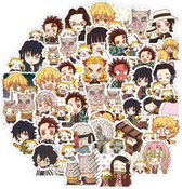 Demon Slayer Stickers - 40stuks - Stickers Volwassenen - Manga - Anime