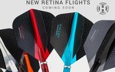 Harrows Retina-X Black - Dart Flights