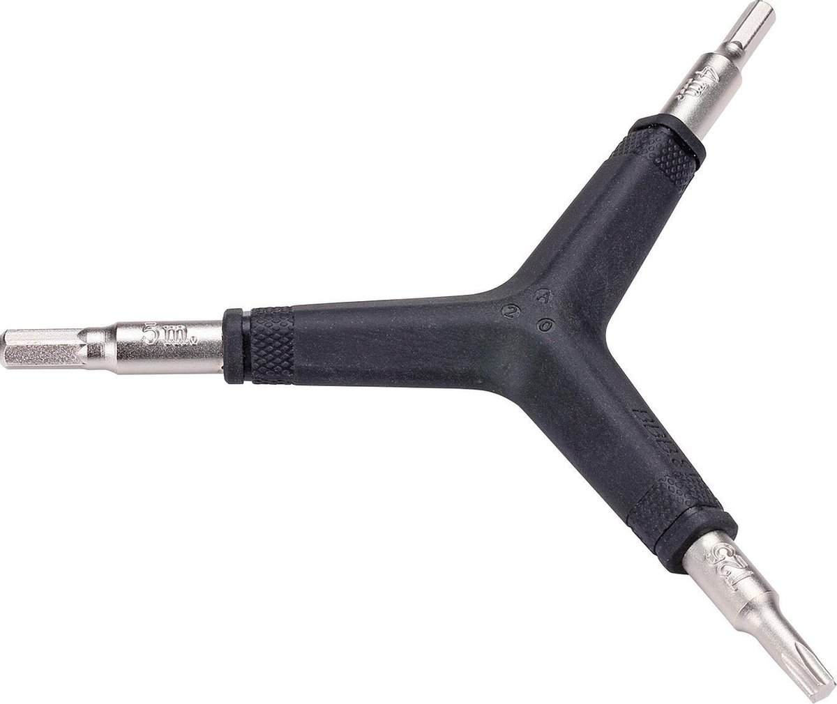 BBB Cycling Torx- En Inbussleutelset Fiets ComboStar - Fietsgereedschap Werkplaats Gereedschap - T25/4mm/5mm - Zwart - BTL-28C