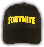 Zwarte Pet met Geel “ Fortnite “ Logo