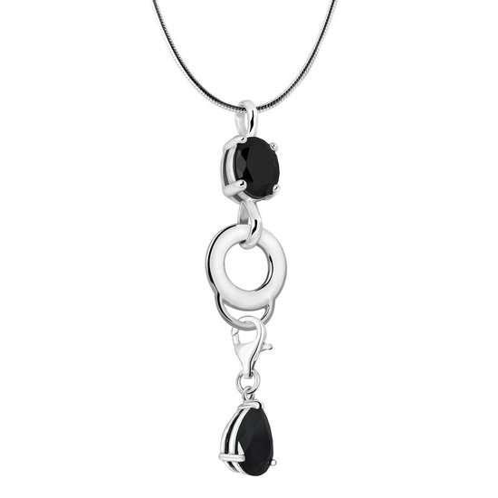 Quiges Bedel Bead - 925 Zilver - Azië Teken Kraal Charm - Z587