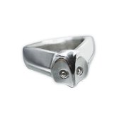 AuBor ®. Zilveren ring. De uil "Ukuli" 20mm