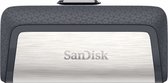 Bol.com SanDisk Ultra® DualDrive USB-stick smartphone/tablet Zilver 32 GB USB 3.2 Gen 1 (USB 3.0) USB-C aanbieding