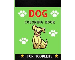 Dog coloring book for toddlers