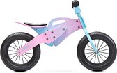 Toys endure roze hout loopfiets - trainingfiets - balance fiets - looptrainer-