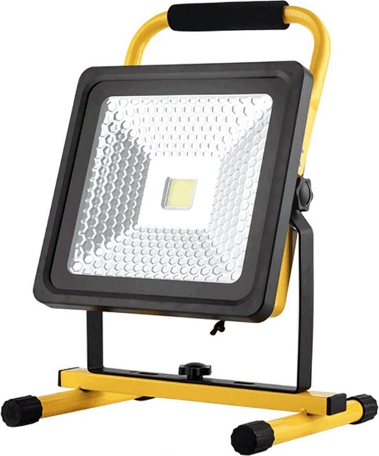bol.com | QY 20 W LED Bouwlamp oplaadbaar accu Outdoor Werklamp - 1800  Lumen Daglicht
