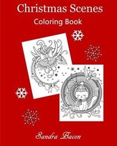 Christmas Scenes Coloring Book