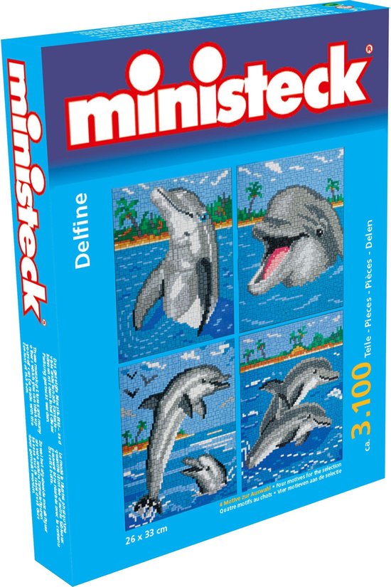 Absorberen De volgende systeem Ministeck Dolfijnen 4-in-1 | bol.com