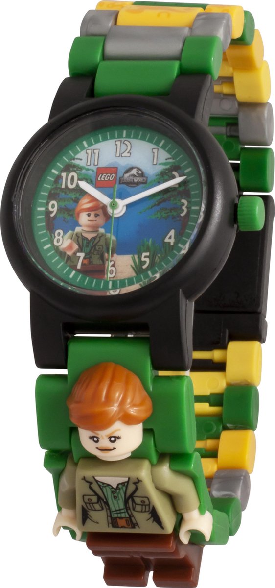 Horloge LEGO Jurassic World - Claire - Speelgoedsieraad LEGO License |  bol.com