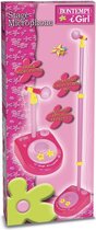 Microfoon Bontempi iGirl incl. statief - Speelgoedmicrofoon Bontempi