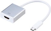 Jumalu USB Type C (3.1) -  HDMI adapter - compatibel met Microsoft service - Male USB C To Female HDMI kabel - laptop