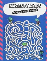 Mazes for Kids Alphabet Animals