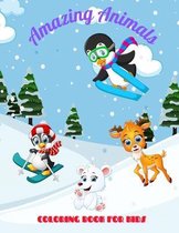 Amazing Animals - COLORING BOOK FOR KIDS