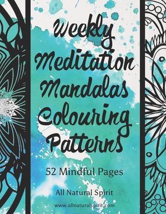 Mindfulness & Meditation- Weekly Meditation Mandalas Colouri ... - cover
