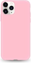 Huawei P30 Lite siliconen hoesje - Roze - shock proof hoes case cover - Telefoonhoesje met leuke kleur -