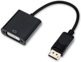 Jumalu DisplayPort naar Dvi-i Adapter -1080P - DVI-I - Plug-and-Play - DisplayPort - Zwart