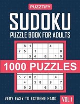 PUZZTiFY Sudoku Puzzle Books for Adults