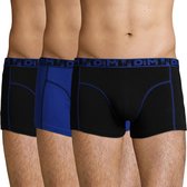 DIM ECODIM Heren Boxershort- 3PACK- Blauw/Blauw/Blauw- Maat L