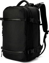 Omnistow handbagage rugzak - 47x29x20cm - Cabin approved backpack - Zwart - 27L - Waterafstotend - Laptopvak