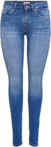 Only ONLBLUSH LIFE MID SKINNY  REA12187 NOOS Medium Blue Denim Dames Jeans - Maat M X L32