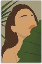 Made on Friday - Poster Portrait Jungle  40 x 50 cm -  ( 250 gr./m2)
