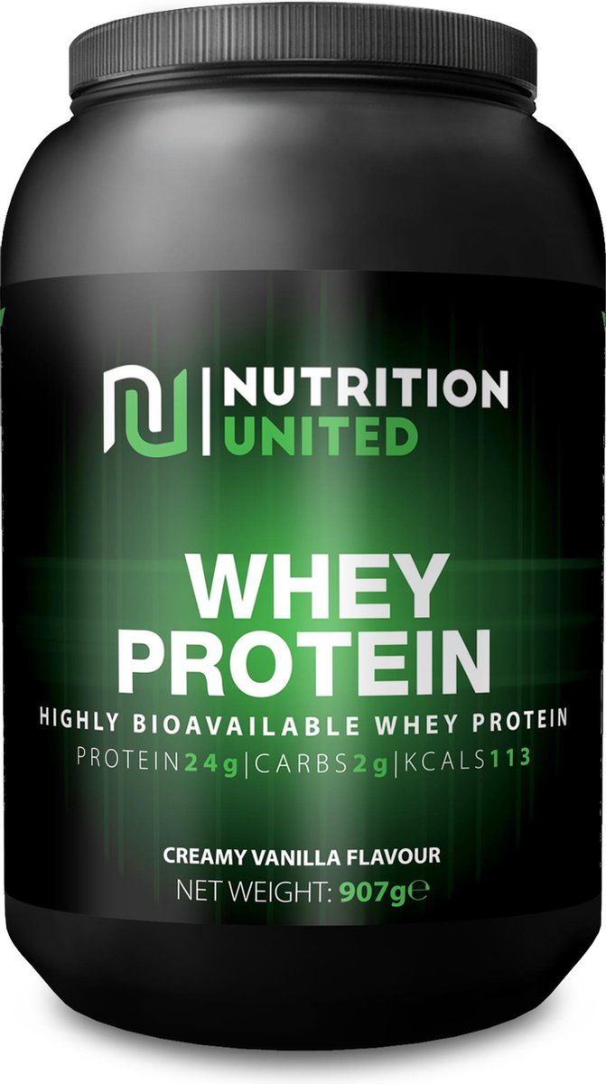 Nutrition united whey protein creamy vanilla