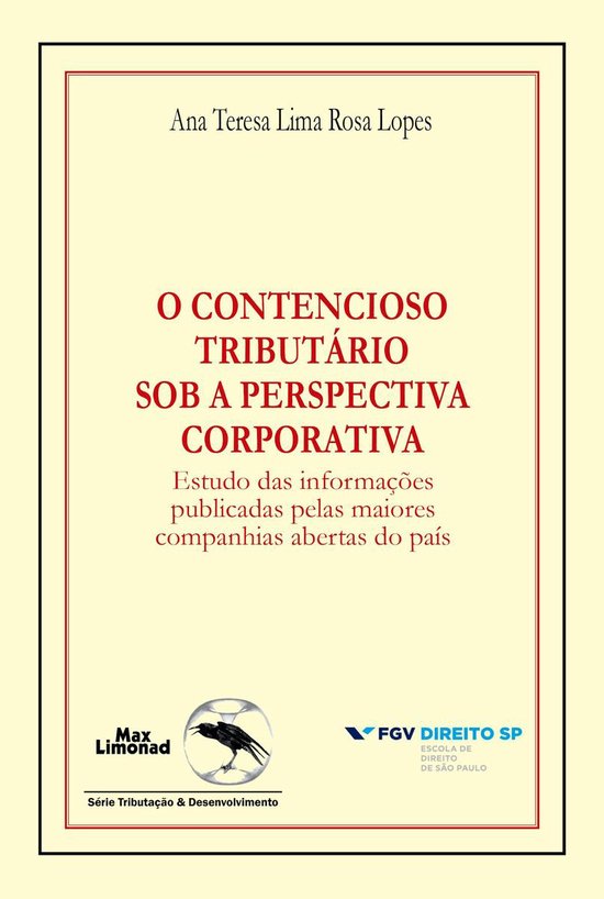O contencioso tributário sob a perspectiva corporativa - cover