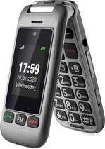 Artfone G6 - Senioren Mobiele Telefoon - 4G - Camera - Opvouwbaar met Twee Schermen - Met Oplaadstation