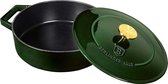 Berlinger Haus 6504 - Gietijzeren Braadpan - 26 cm - Gietijzer - Emerald collection