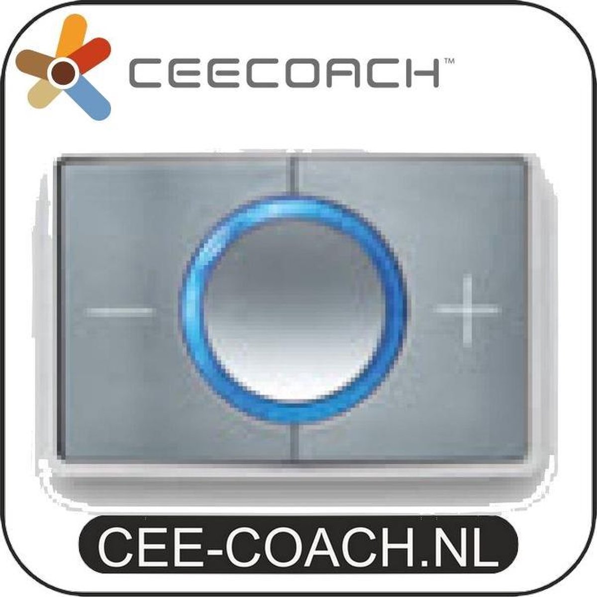 CEECOACH 2 communicatie duo set kleur bordeaux