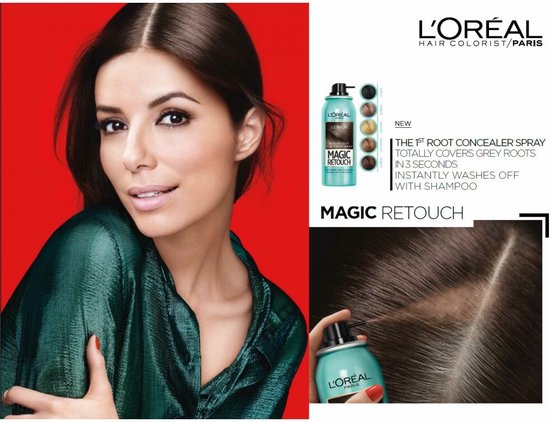 L'Oréal Paris Magic Retouch Zwart - Camouflerende Uitgroeispray - 75 ml |  bol.com