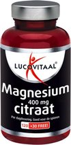 3x Lucovitaal Magnesium Citraat 400mg 150 tabletten