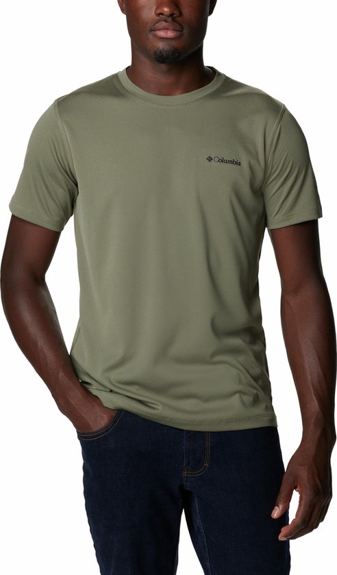 Chemise à manches courtes Columbia Zero Rules ™ - Stone Green - Homme - Taille XL