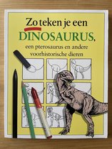 Zo teken je een dinosaurus