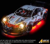 Light My Bricks - Verlichtingsset geschikt voor LEGO Porsche 911 RSR 42096