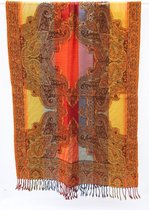 1001musthaves.com Wollen dames sjaal meerkleurig 70 x 180 cm