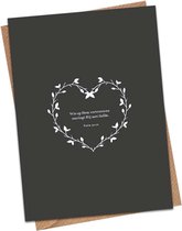 Christelijke Kaart - Wie Op Hem Vertrouwen Omringt Hij Met Liefde