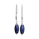 Bela Donaco Oorbellen Blue Jeans – Lapis Lazuli – Sterling Zilver