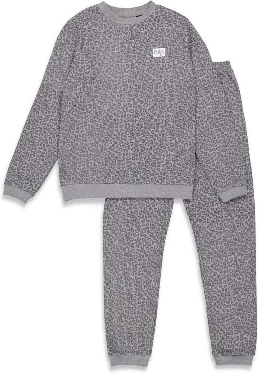 Feetje volwassen pyjama - Anthracite Fashion - Maat XS | bol.com