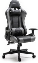 GTRacer Pro - E-Sports - Game stoel - Ergonomisch - Bureaustoel - Verstelbaar - Racing - Gaming Chair - Zwart / Grijs