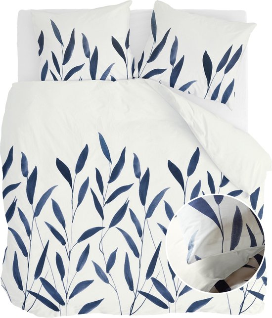 Walra Dekbedovertrek Remade Bamboo Grasses - 200x220 - 100% katoen - Honing Mosterd van Walra — afbeelding 3