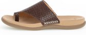 Gabor 63.700.38 Dames Slippers - Bruin - Maat 44