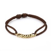 Michelle Bijoux armband JE12489 bruin