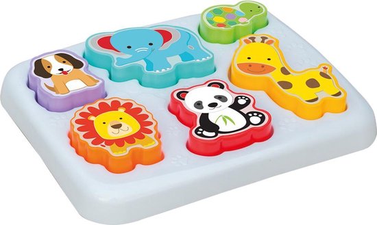 Puzzle - Puzzle enfant en bas âge - Jouets 1 an - Animaux - Jouets filles 2  ans -... | bol.com